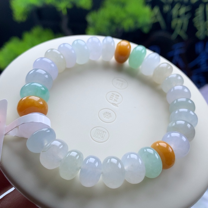 手链翡翠未镶嵌卡10