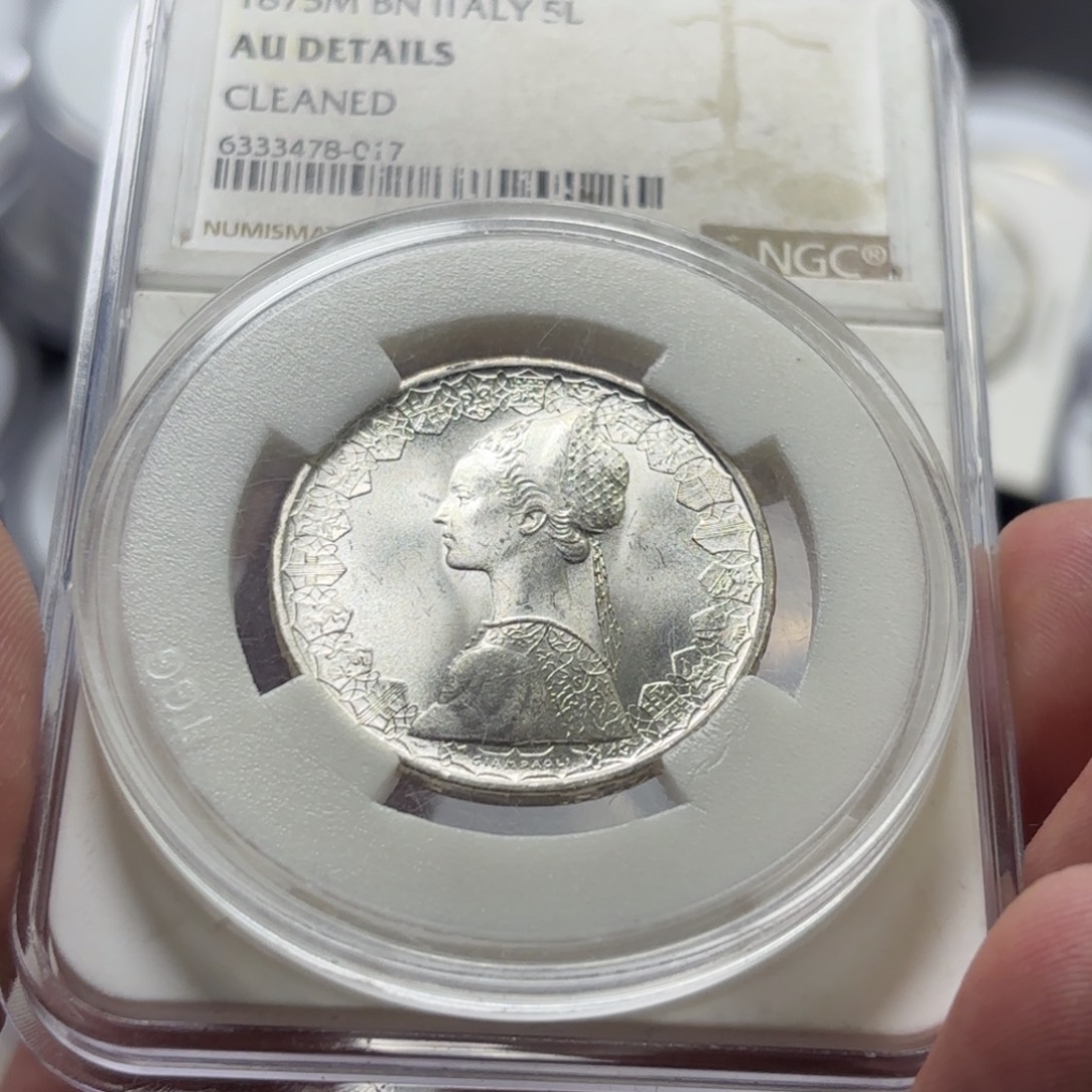 银Ag900意大利少女帆船500里拉