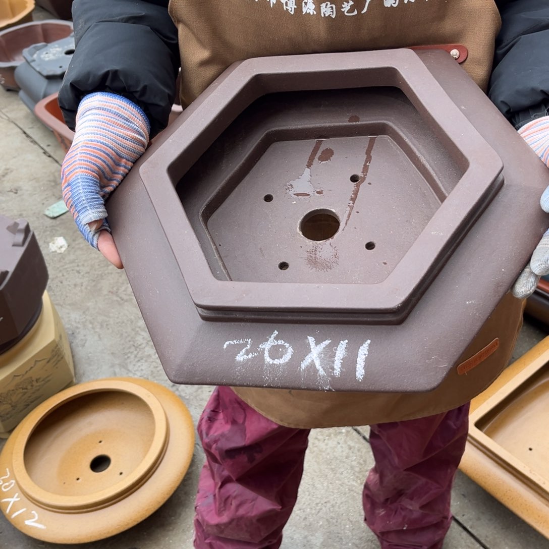 紫砂花盆盆景艺术
