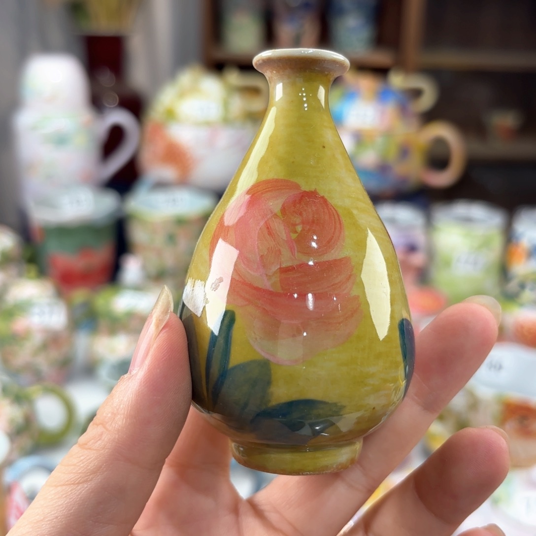 景德镇手绘高温釉下彩陶瓷茶具装饰
