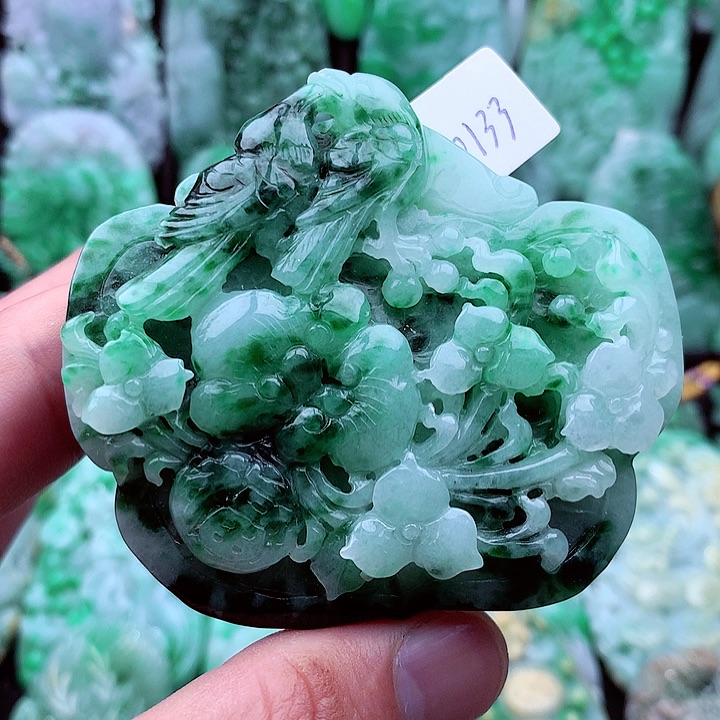 翡翠吊坠(不含链)未镶嵌