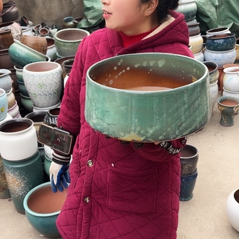 口26高14瑕疵盆子 