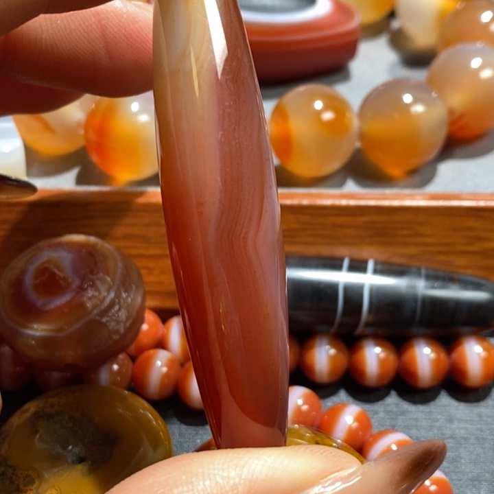 玛瑙/玉髓未镶嵌颈饰
