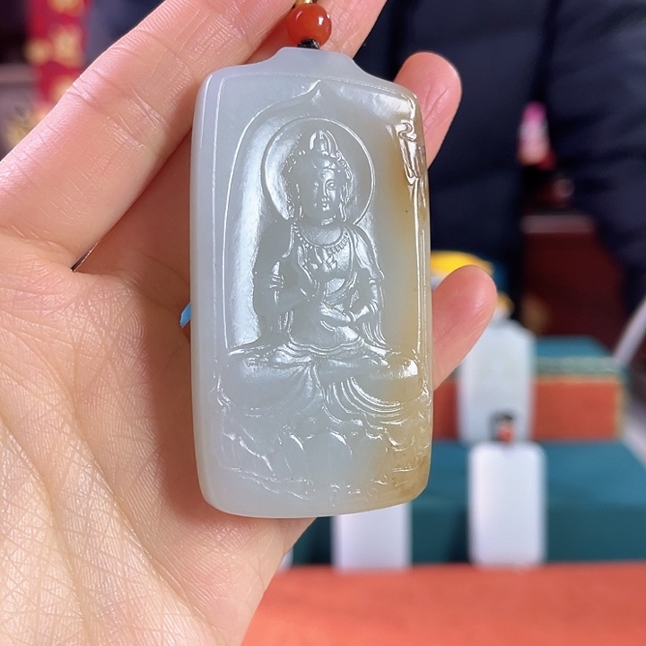 和田玉吊坠未镶嵌