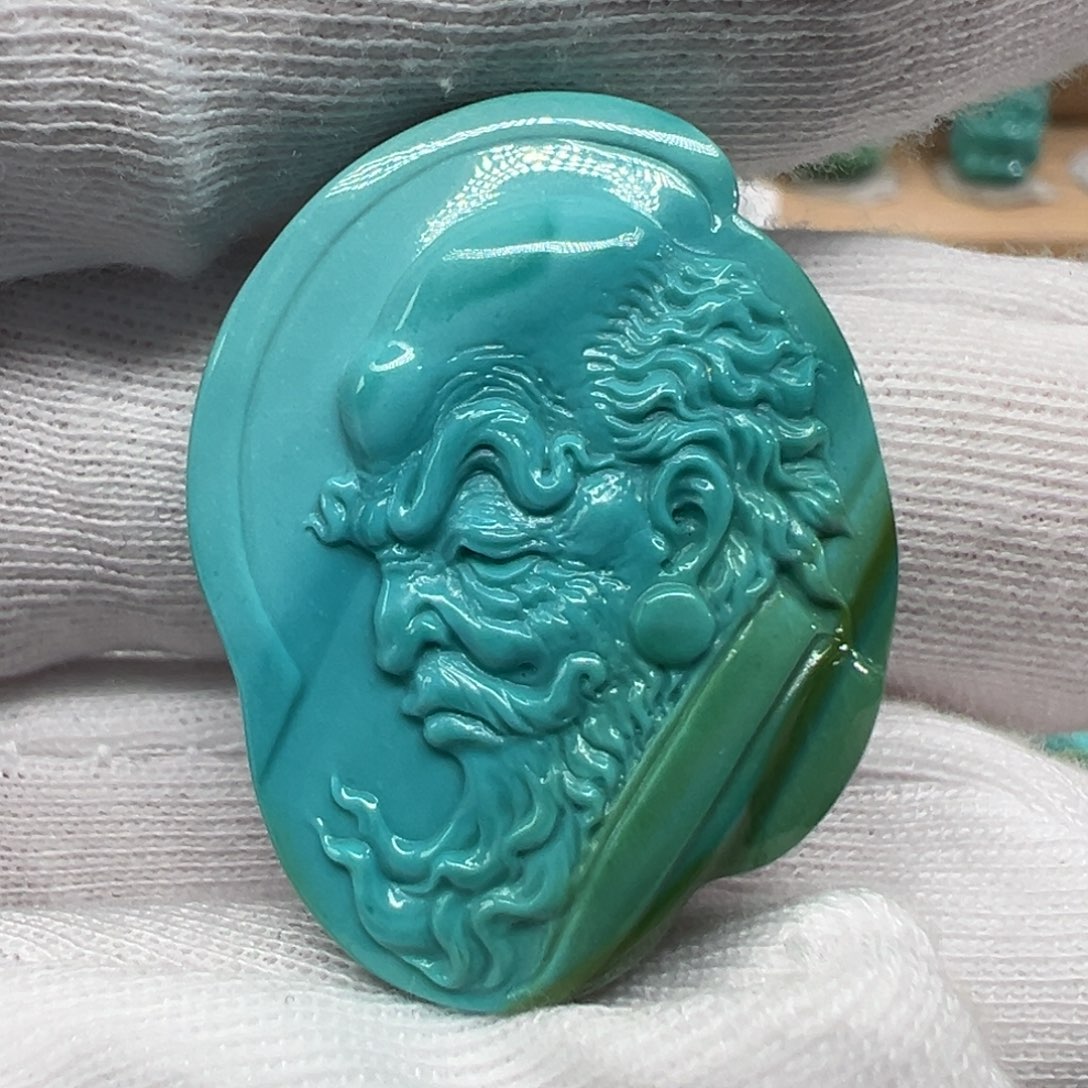 绿松石配饰未镶嵌