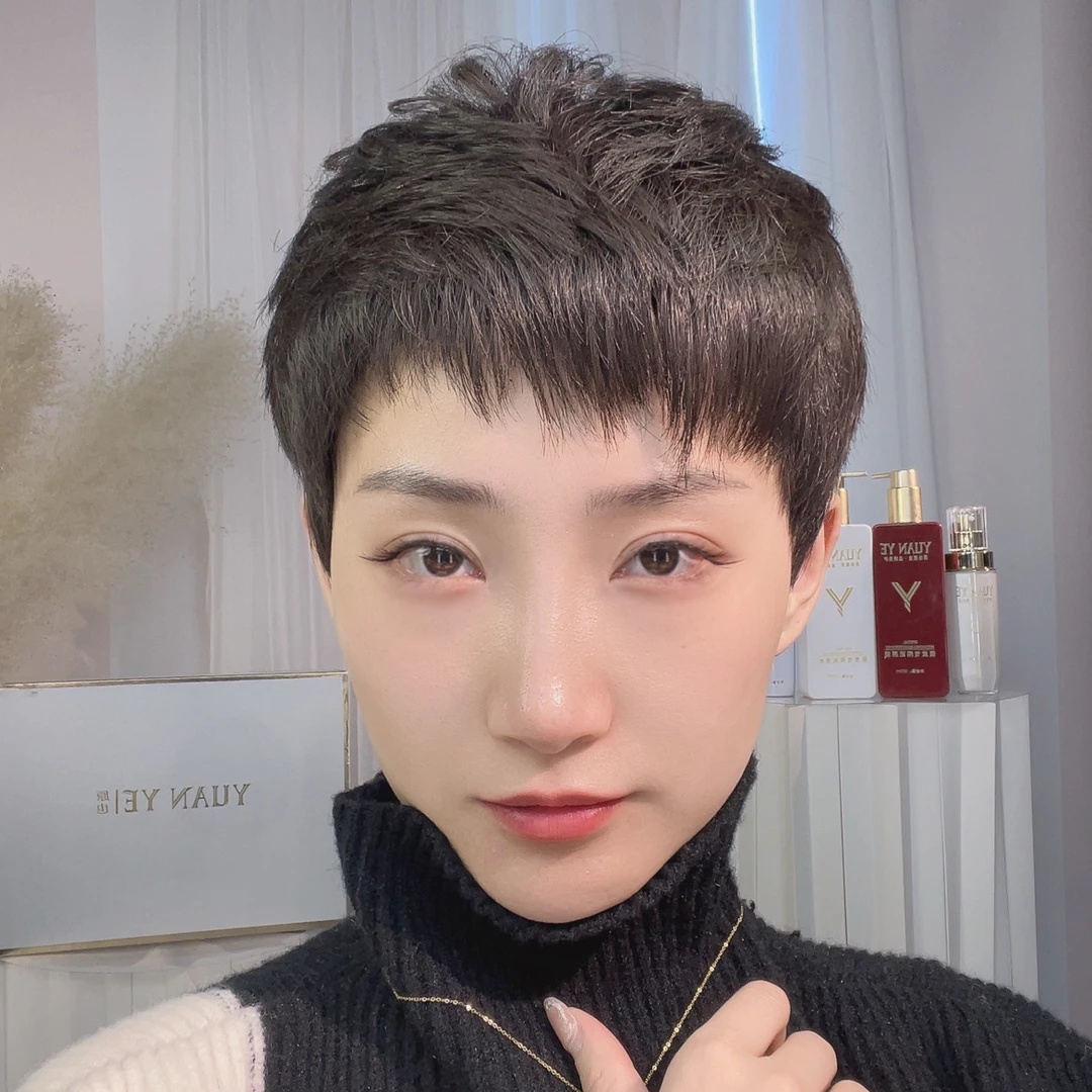 YUANYE/原也【15号】蓬松层次气质款-时尚定制假发（定制不支持退换）