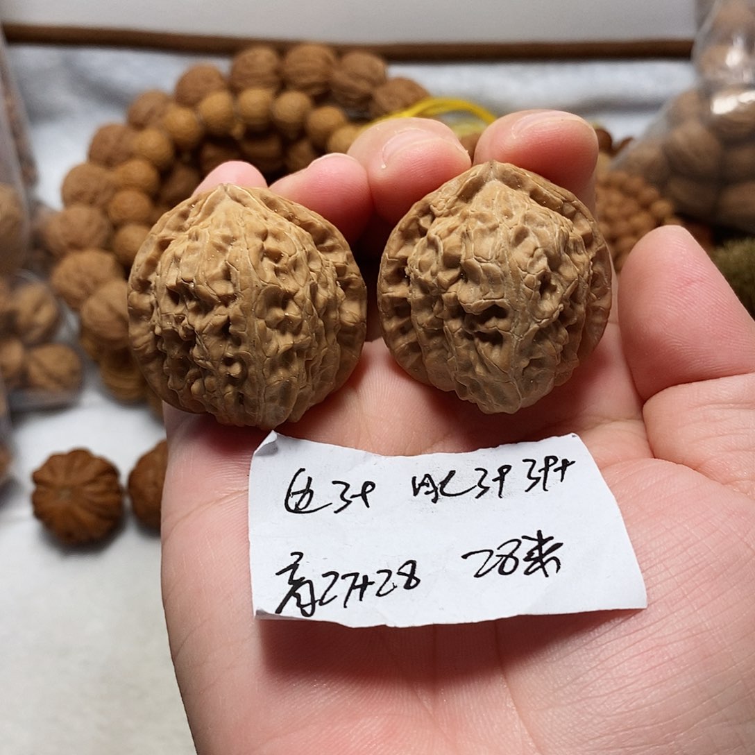 核桃手串/手链山地白狮子手捻
