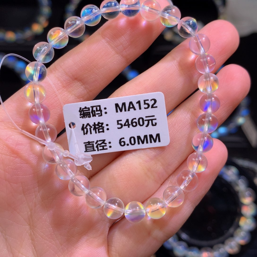 月光石手链未镶嵌马岛MA152#6.0mm