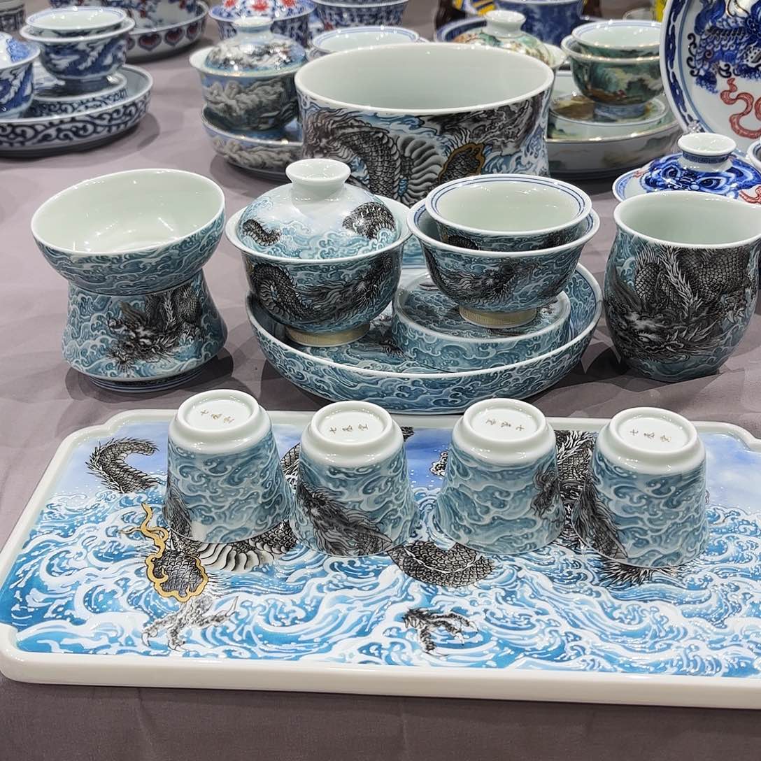 瓷片景德镇瓷器展和