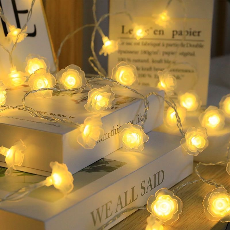 led彩灯充电款房间卧室灯串宿舍布置星星灯露营摆摊装饰灯氛围灯