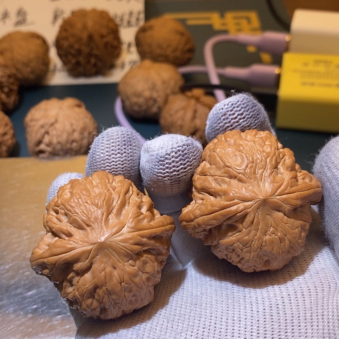 文玩核桃把件43铁锤全品精品