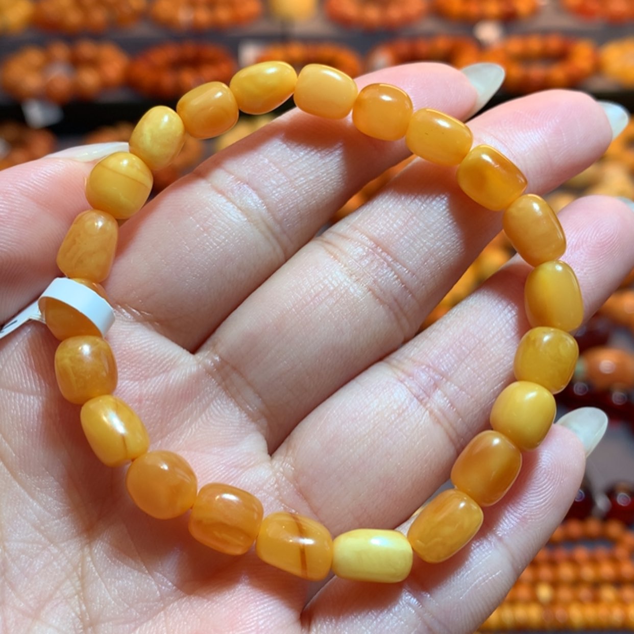 【闪购商品】手串蜜蜡未镶嵌蜜蜡手串