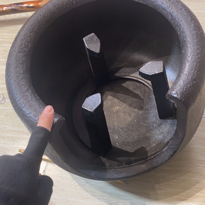 蜜安罐瓷香炉锡茶则