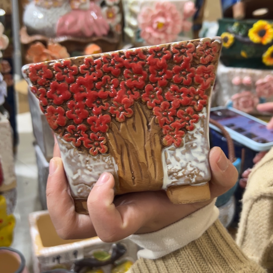 花盆，拍满20发货，退款拉黑