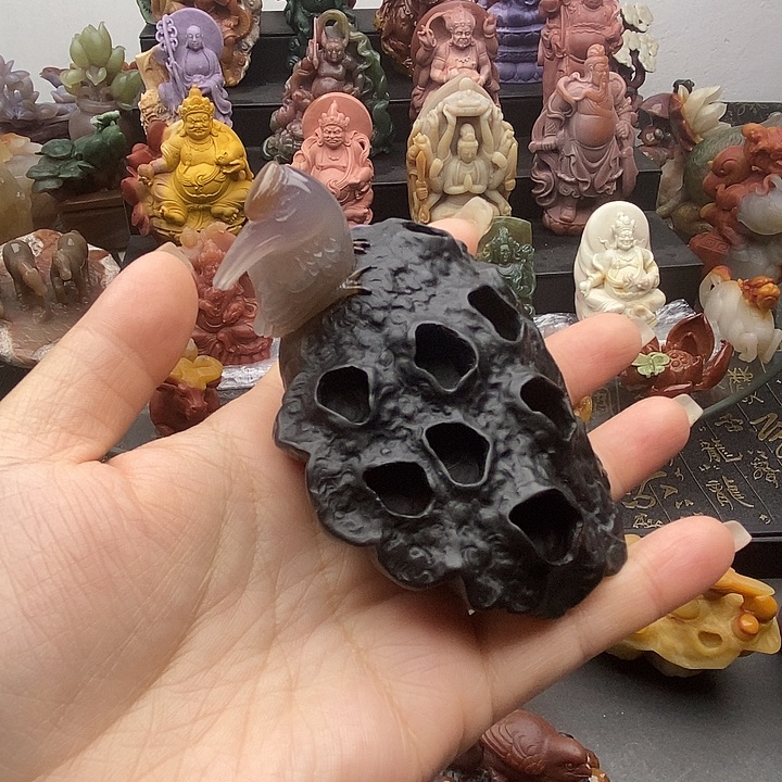 石英质玉未镶嵌吊坠(不含链)