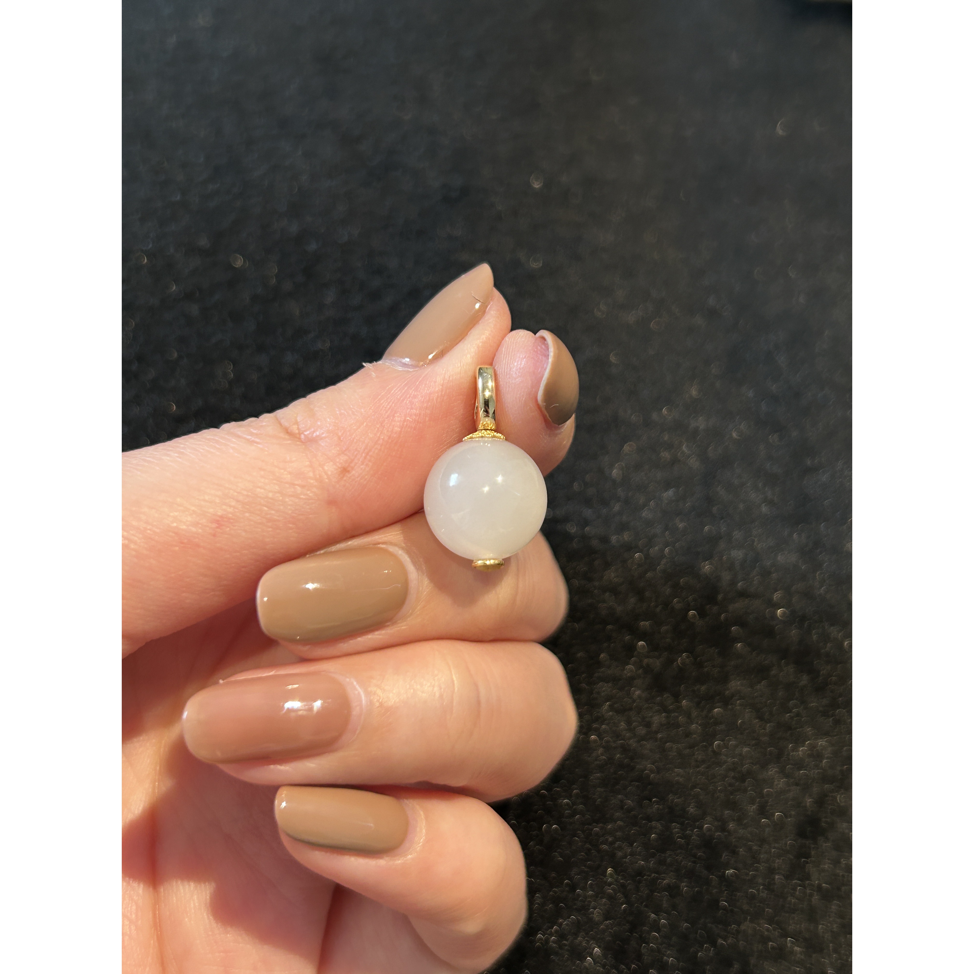 18K金 和田玉吊坠  247814