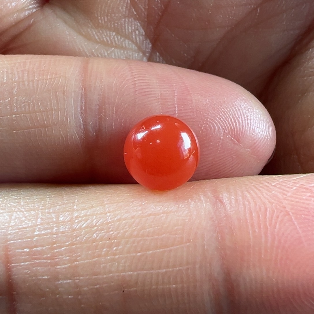 南红玛瑙圆珠7.6未镶嵌