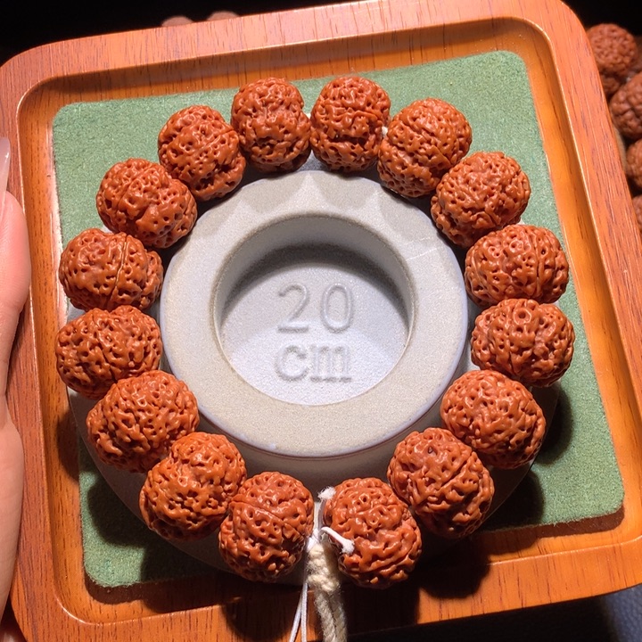 手串金刚菩提22+定制款五星双龙