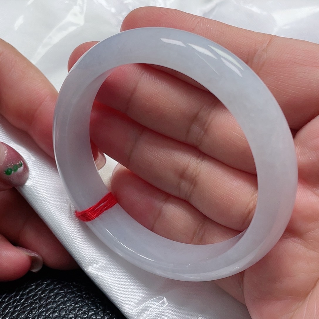 翡翠手镯未镶嵌缅甸翡翠手镯56圈