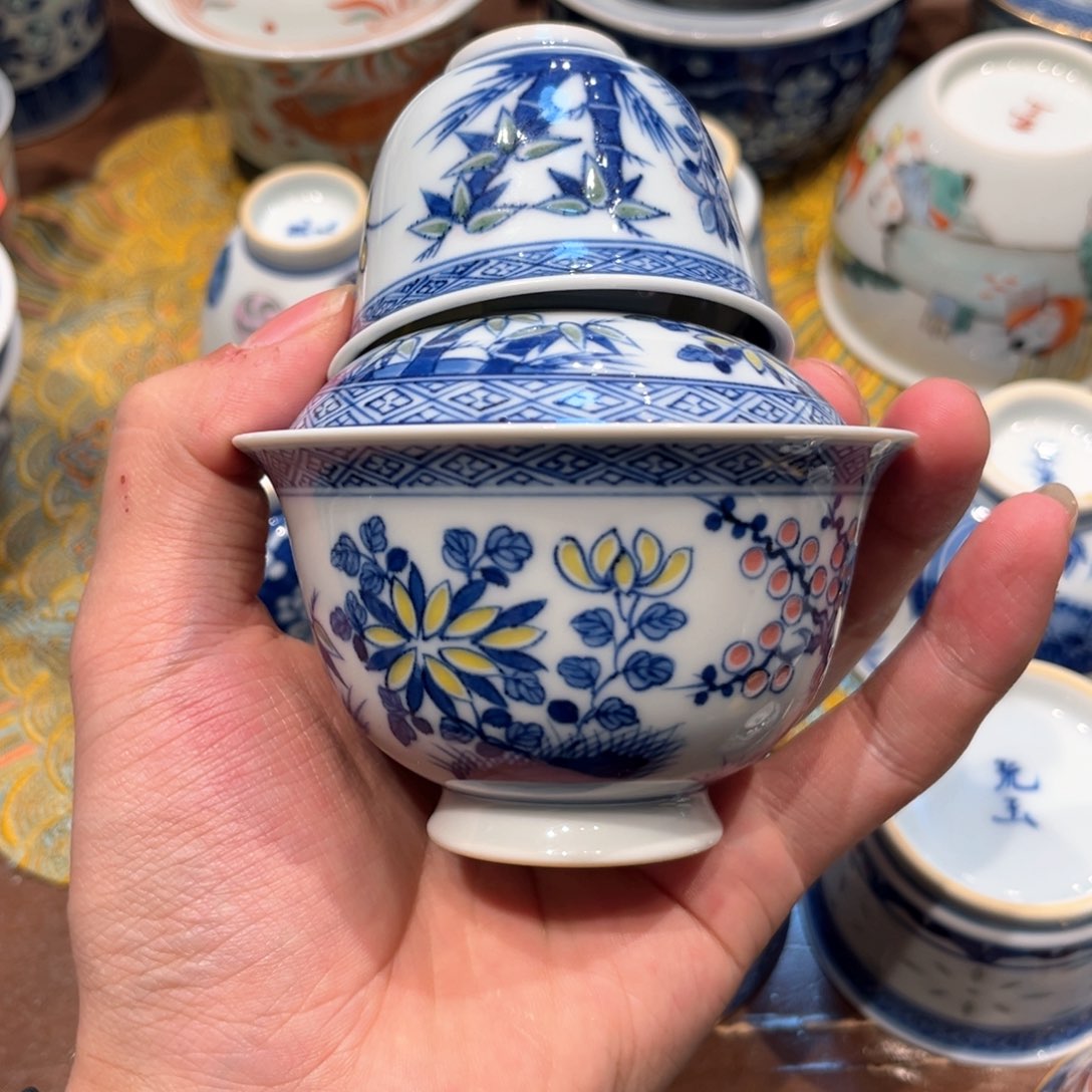 景德镇高温陶瓷杯子兰*人