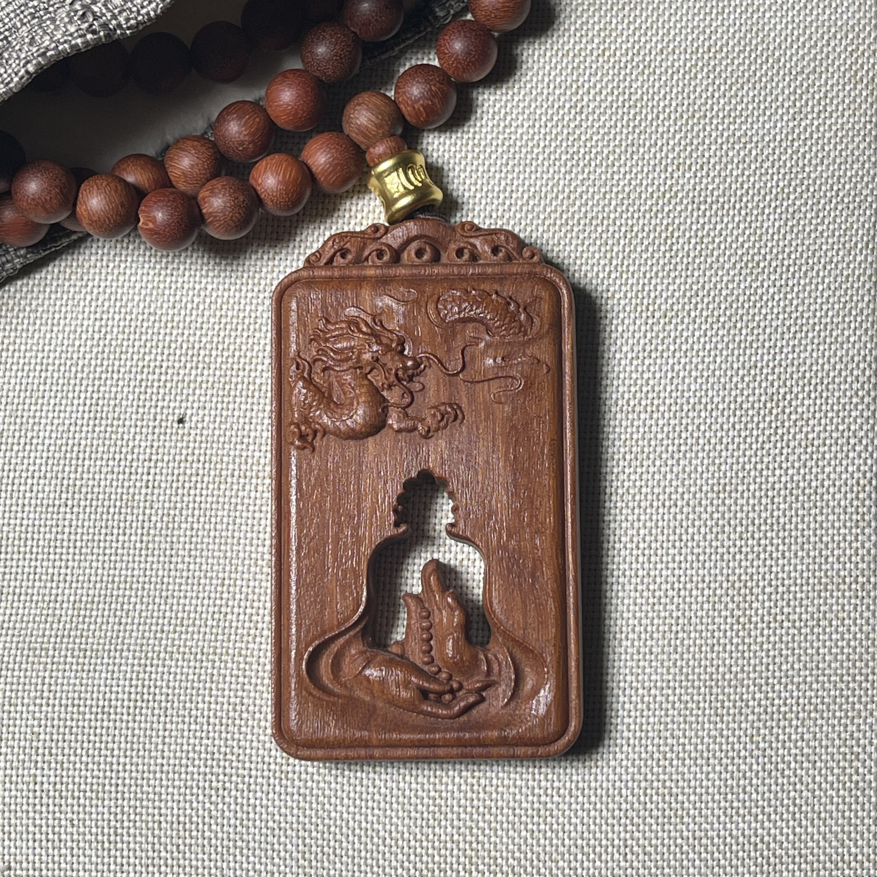 【仙匠】创意手工男女通用家居饰品原木原色雕刻