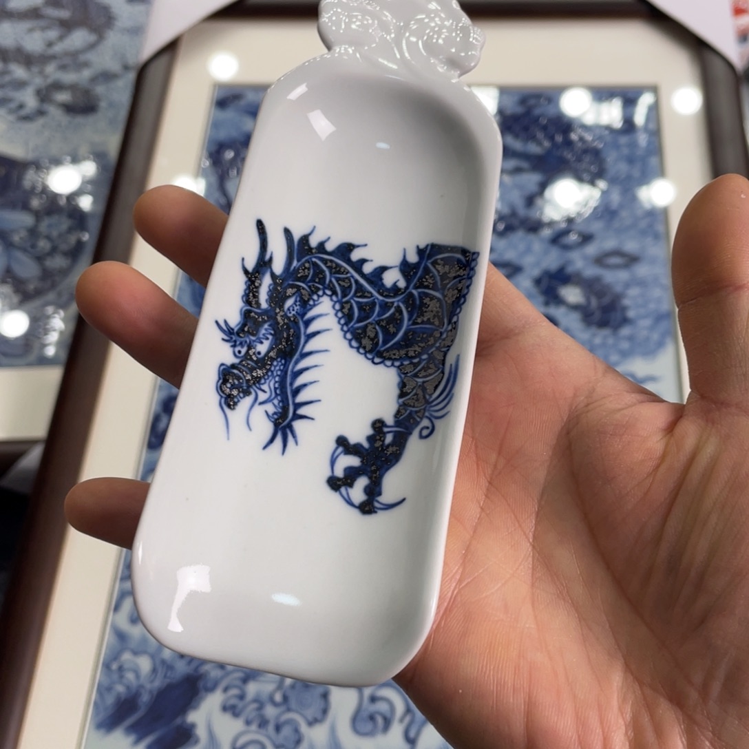 吊***)景德镇陶瓷手工手绘