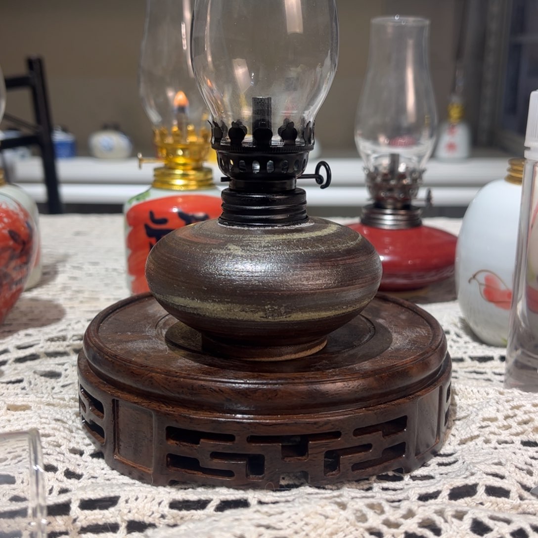 摆件景德镇陶瓷香薰灯