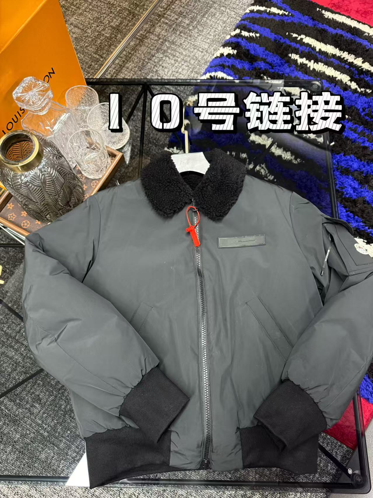 羊羔毛两面款夹克棉服