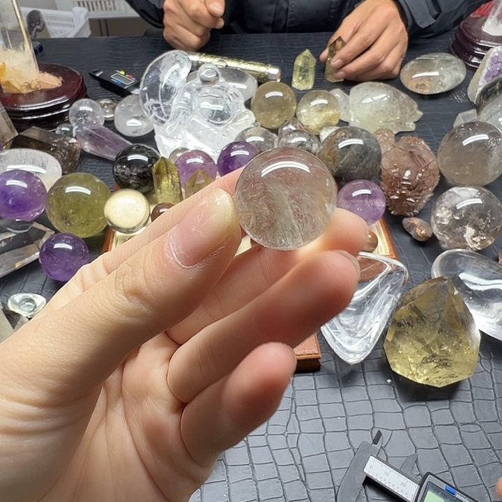 未镶嵌水晶珠宝半成品223水晶