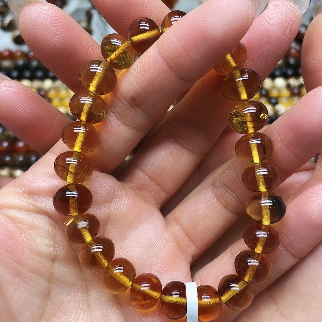 琥珀未镶嵌裸石抚顺琥珀10+