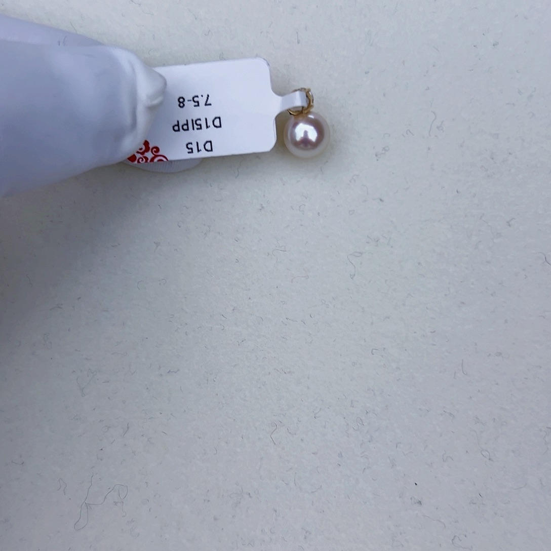 海水珍珠海水akoya设计款吊坠D15未镶嵌