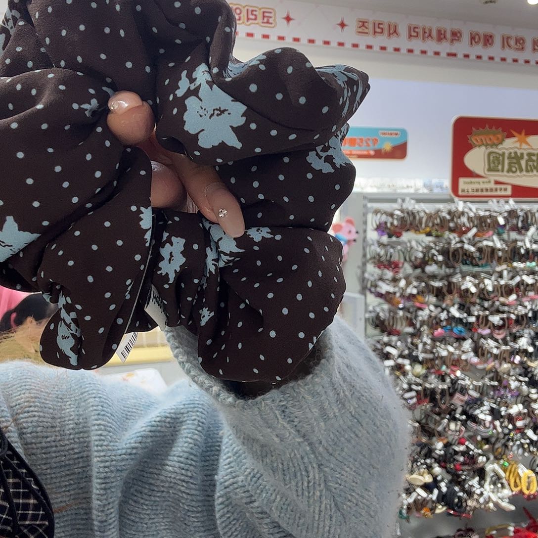 布艺非金属发圈发圈