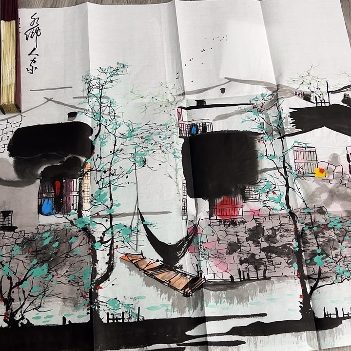 国画手绘作品 专业链接