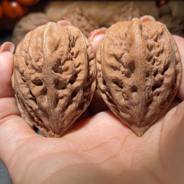 把件文玩核桃东北楸子小雪245