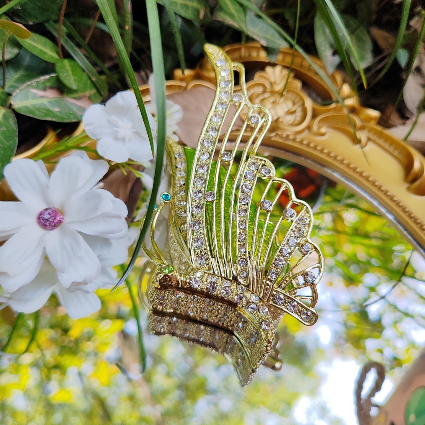 【蝶梦】珐琅彩蝴蝶首饰盒摆件轻奢手工女生礼物