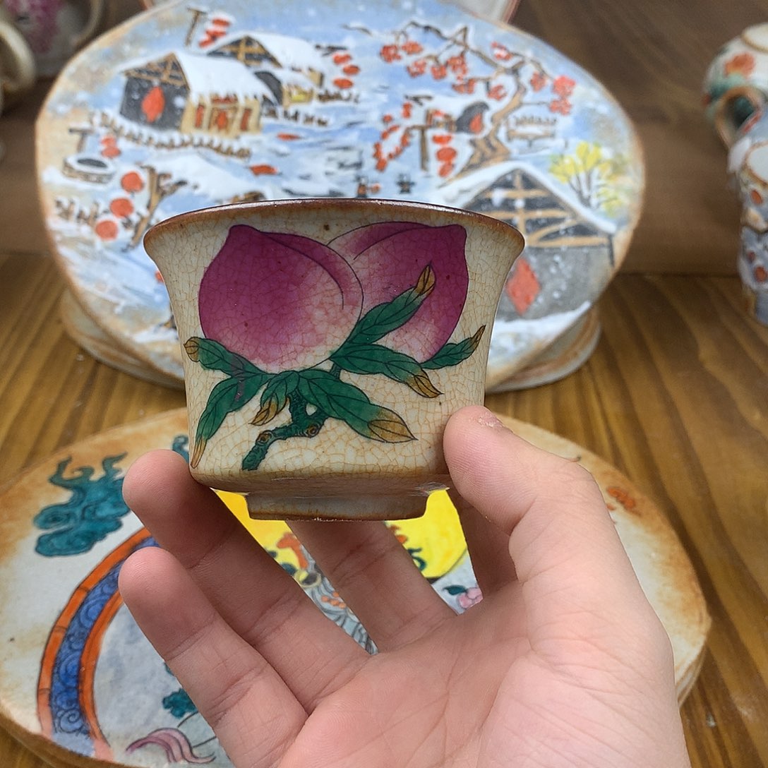 刘***杰杯景德镇陶瓷手作
