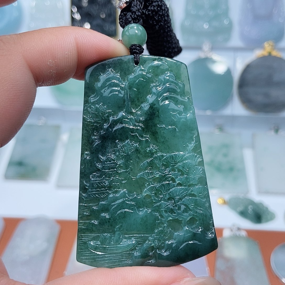 翡翠吊坠(不含链)未镶嵌