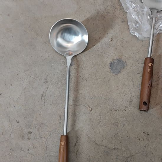 瑕疵品，火锅勺，，木