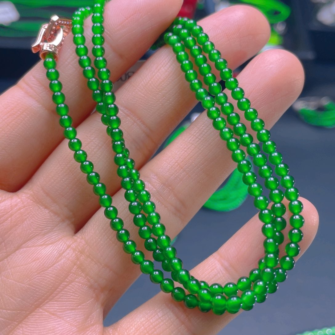 翡翠项链未镶嵌，1