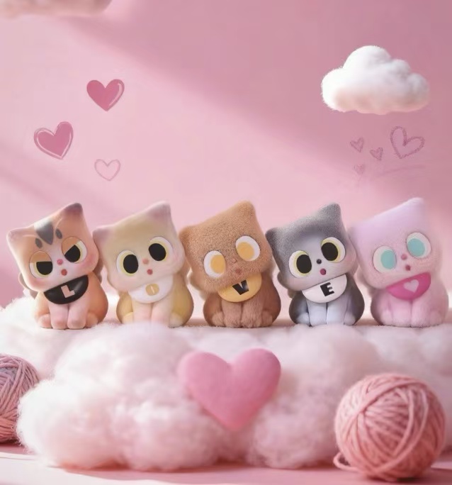 【一一来拆盒】pitty咪的名字毛绒迷你盲盒系列可爱潮玩