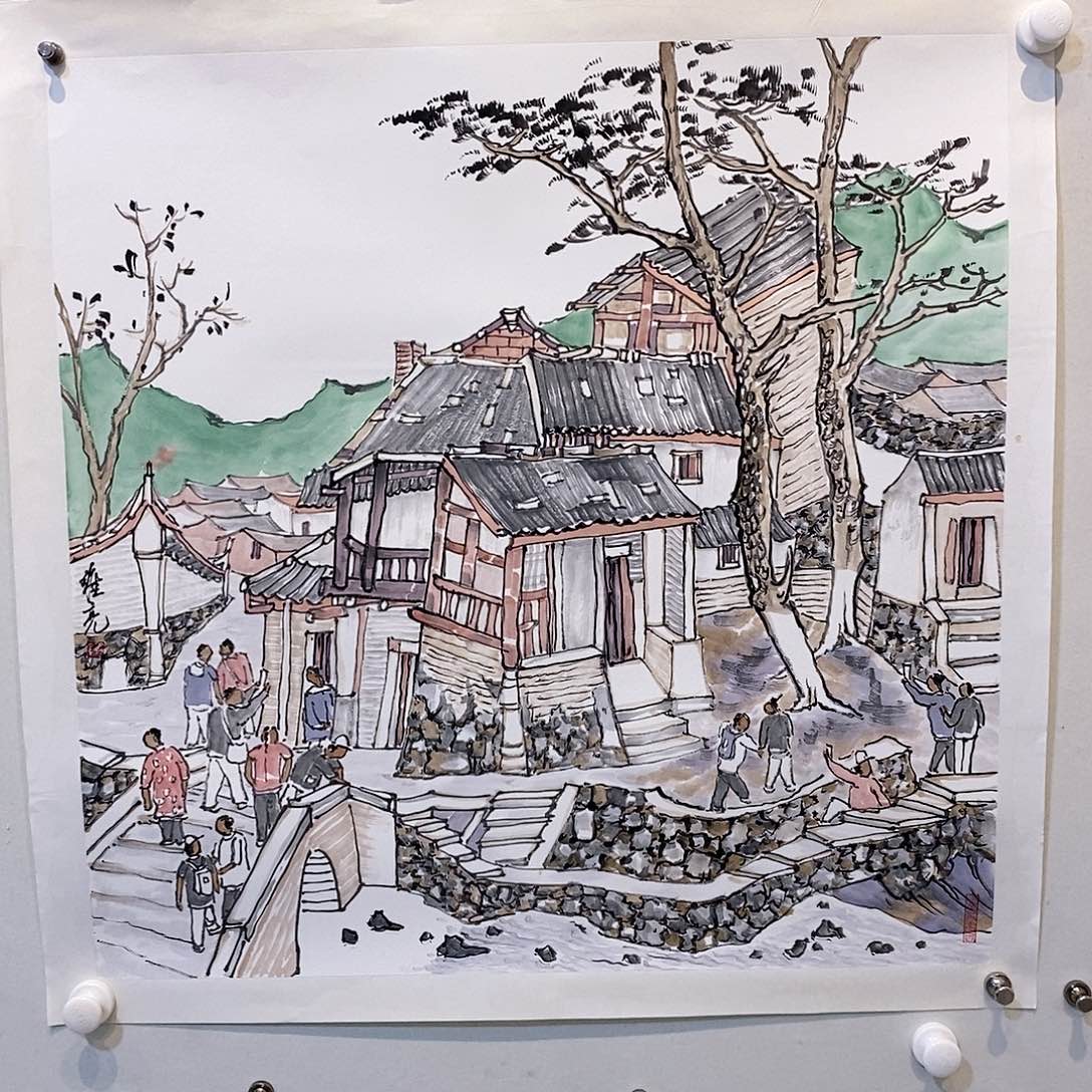 国画高维亮老师作品福利