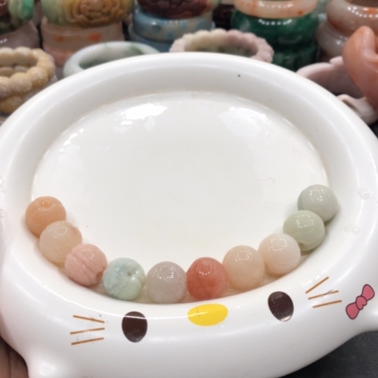 未镶嵌石英质玉珠宝奇石12