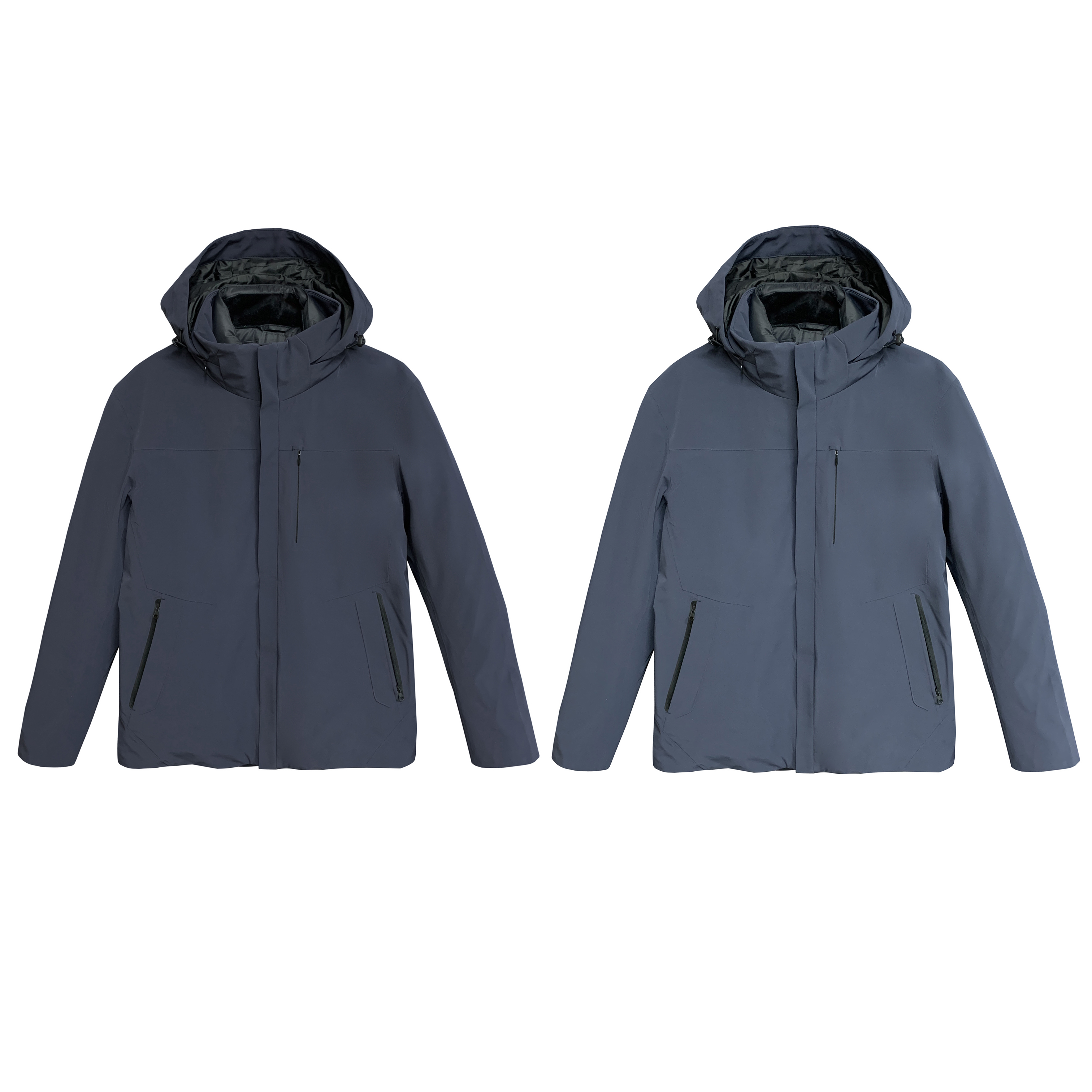 三合一可拆卸鹅绒连帽防水防雪户外保暖御寒男款鹅绒羽绒服CFY01