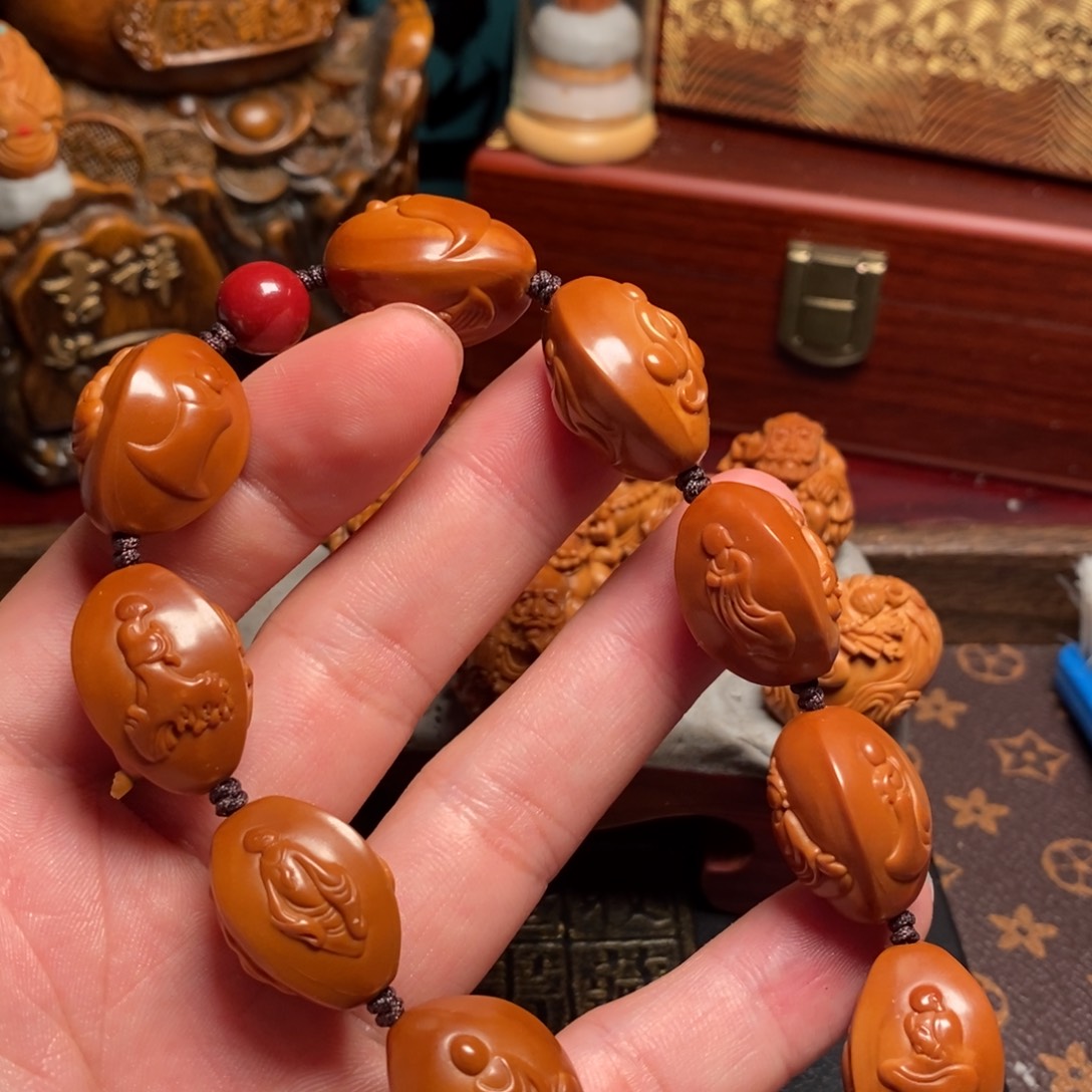 Q***。橄榄核手串/手链橄榄橄榄