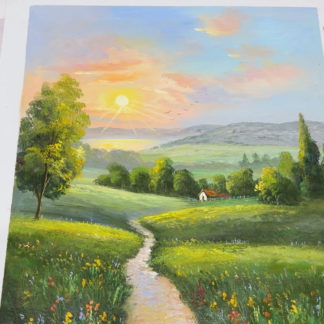 油画优惠多多指教一下自己