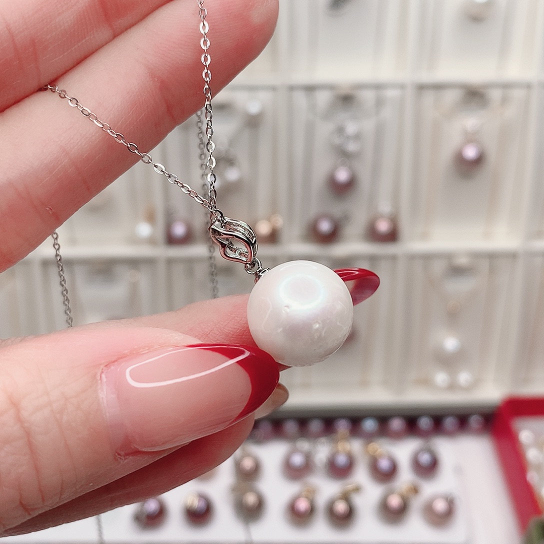 吊坠(赠链)合金淡水珍珠