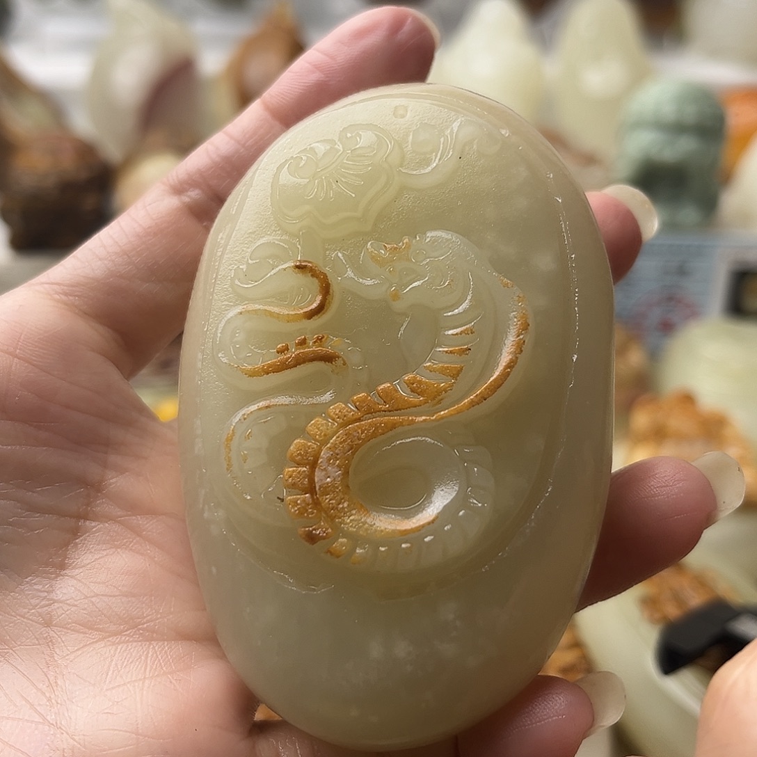 石材古青石不退换蛇