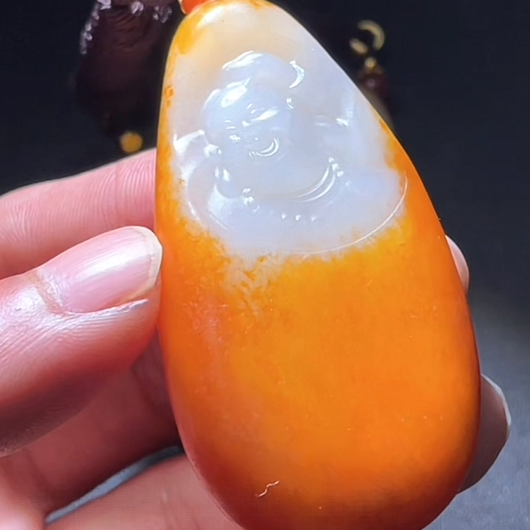 和田玉玉石挂件 d1207拍一发一