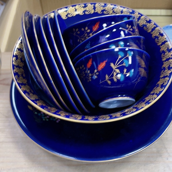 瓷片瓷制作工艺品摆件