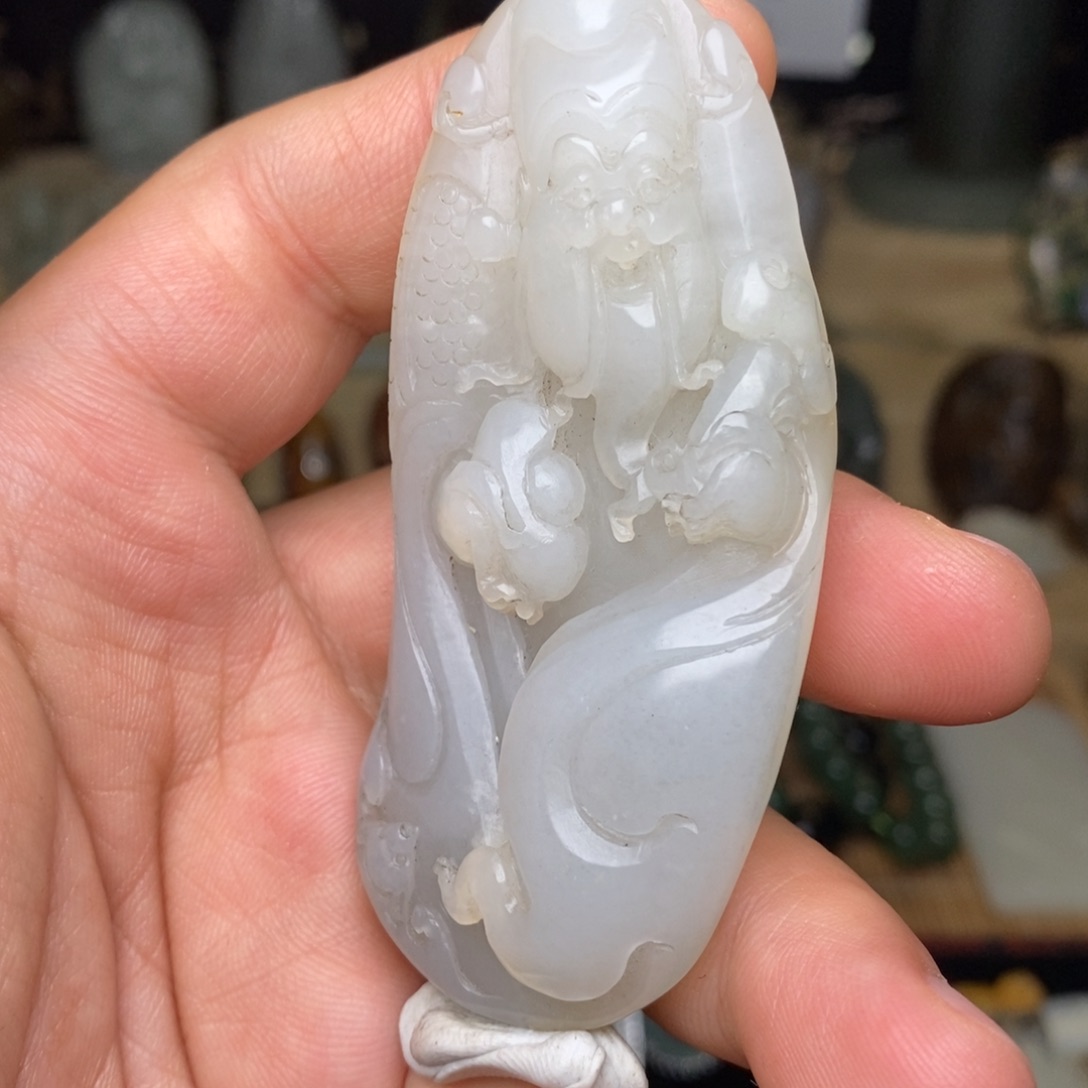 和田玉颈饰未镶嵌